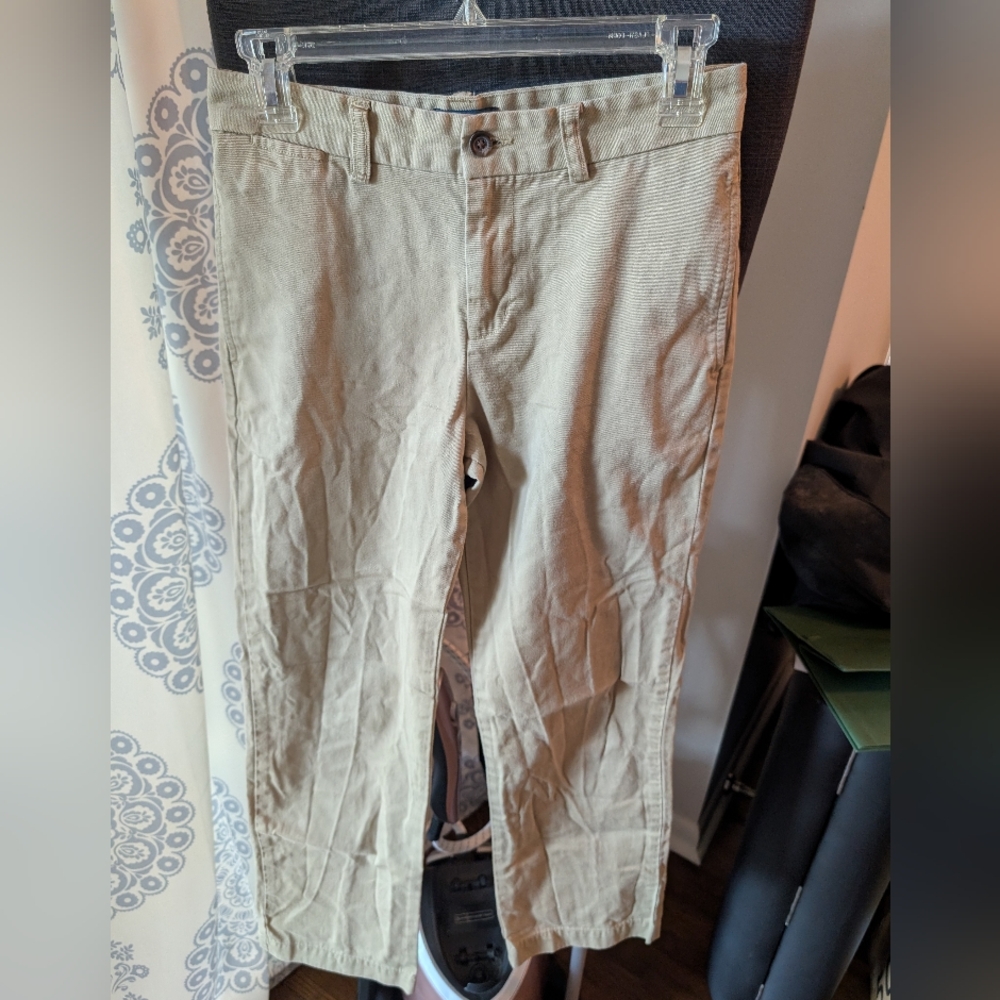 Ralph Lauren Tan Chinos Classic Straight-Leg